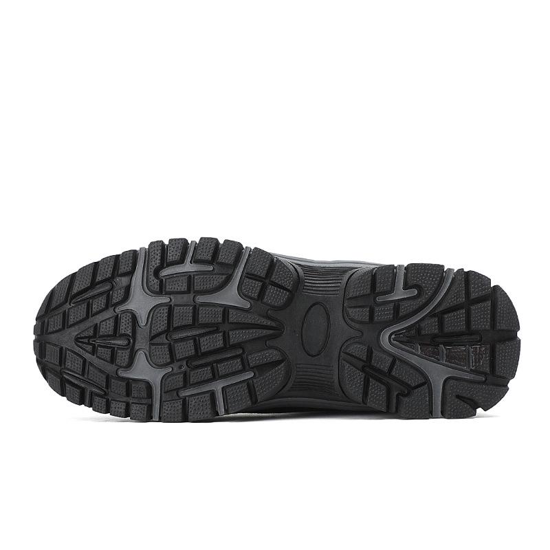 Elderly Shoes Men's Autumn and Winter Velvet High-top Warm Cotton Shoes Women's Middle-aged and Elderly Non-slip Walking Shoes Dad Shoes Mom Shoes