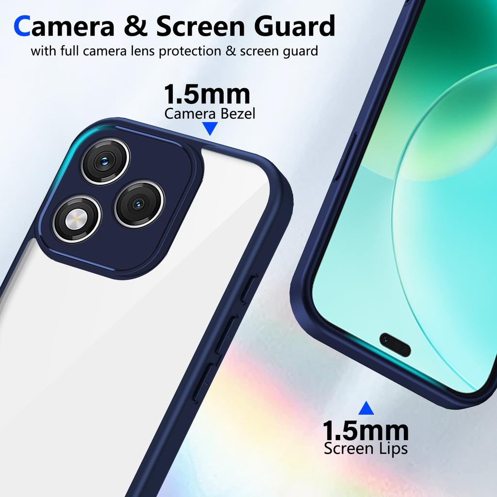For Honor 600 Lite Air Cushion Silicon Bumper Clear Matte Back Cover Hard Case Shell Honor 400 Lite Phone Coques Honor 400 Pro