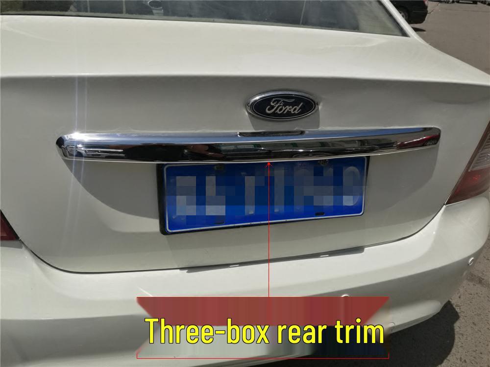 Outai Rear Trim & Tailgate Bright Strip for 2005-2013 Ford Focus Sedan