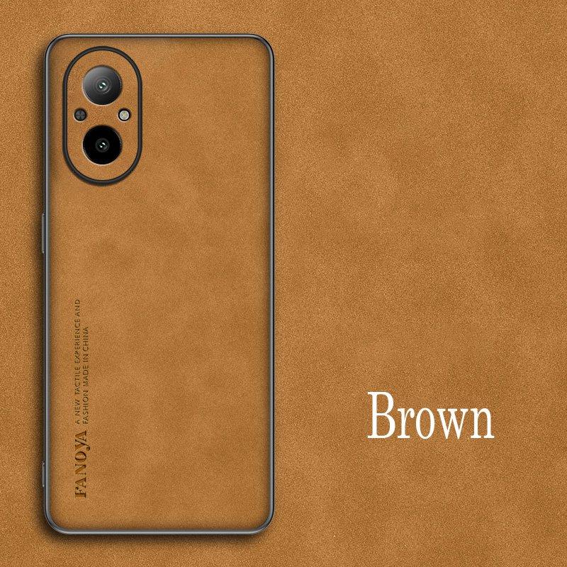 For Realme C67 4G Luxury Sheepskin Leather Shockproof Silicone Case For Realme C67 5G Phone Case Cover Coque