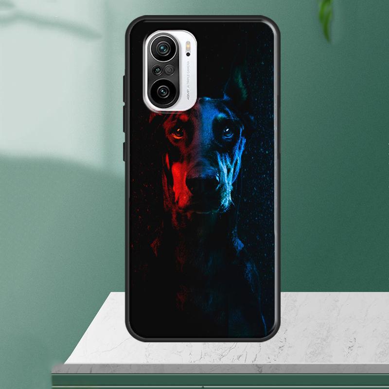 Doberman Dog Cover For Xiaomi 17 Pro Max 13T 14T 15T 14 15 Ultra POCO X7 X5 X6 F5 F6 F7 Pro F8 Ultra Case