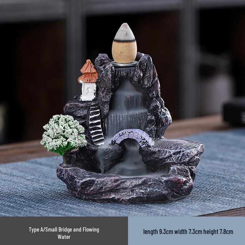 

Смолокурильница с обратным потоком - Креативная ароматерапия и декоративная сандаловая курильница.