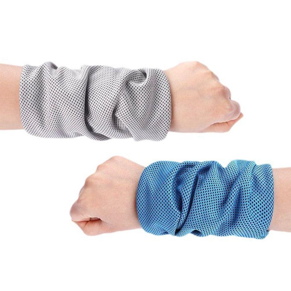 Sweat Absorption Sports Wrist Sweat Towel Quick Dry Cooling Towel  Fitness Camping Running