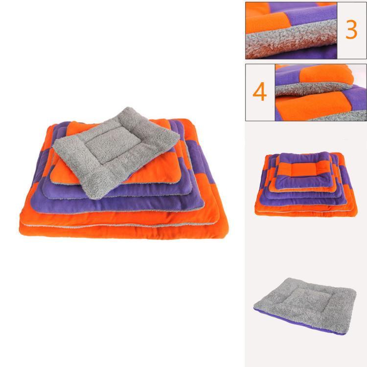 Pet Bedding Mat With Pp Cotton And Flannel For Dogs And Cats Winter Comfort