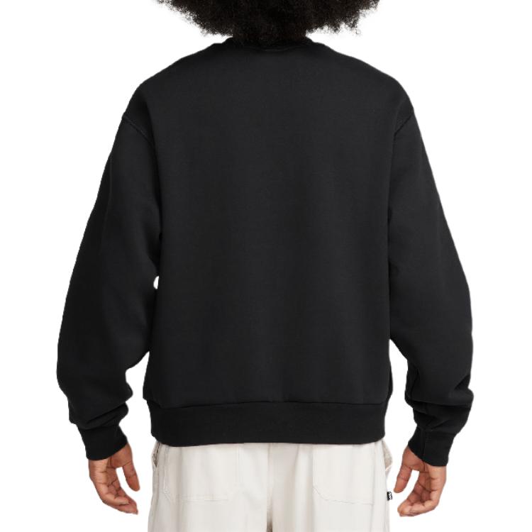 Nike Sweatshirts Men's Black Crew Neck Moderate FV7354-010