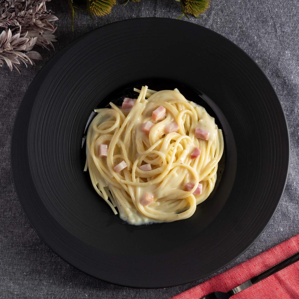 NARUMI Plate, Matte Bright Black, 30cm, Made In Japan, 58045-0C5220