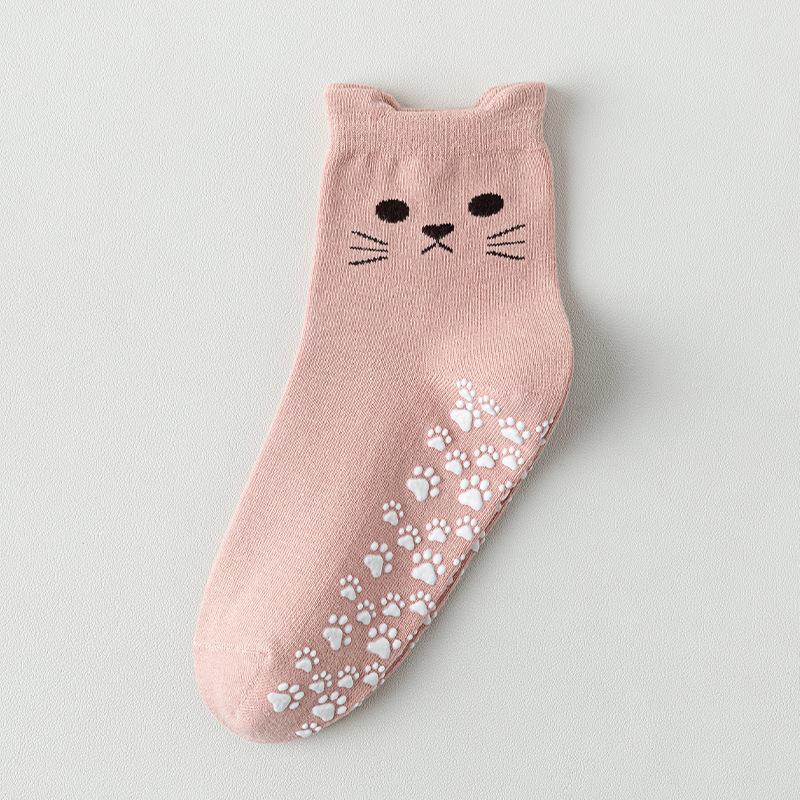 Female Spring and Autumn Professional Non Slip Fitness Pilates Yoga Indoor Sports Floor Tube Socks