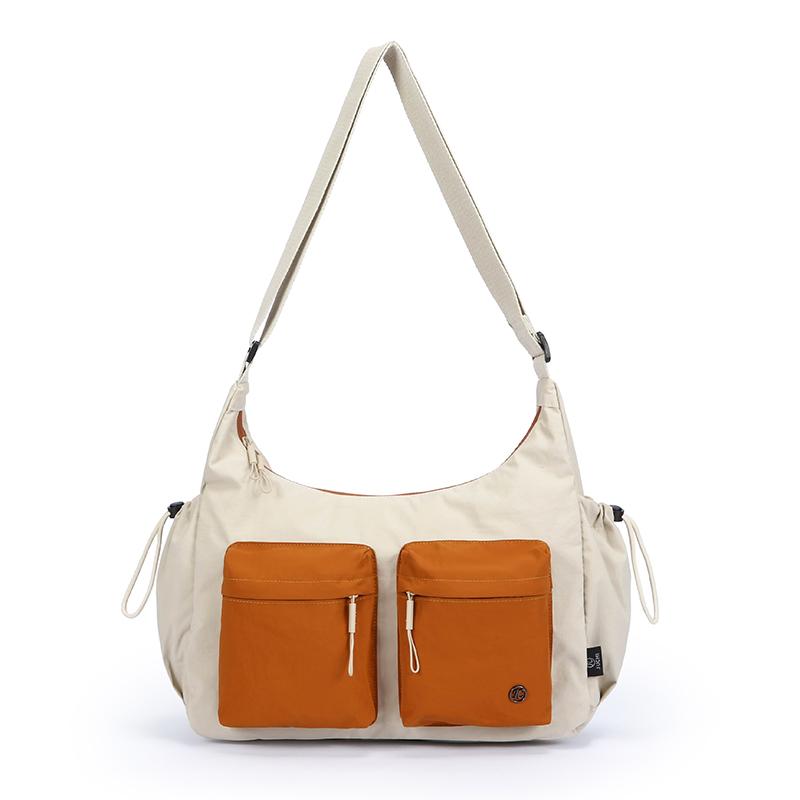 

Wide Shoulder Strap Crossbody Canvas Bag, Large Capacity, Suitable for Women, Can Hold Tablet, Chest Bag, Casual Travel, Commuting,