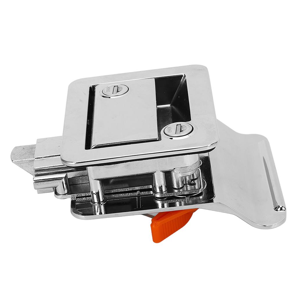 Plated Metal RV Door Lock with 4 Keys Advanced Locking Technology Secure Lock Travel Trailer Truck