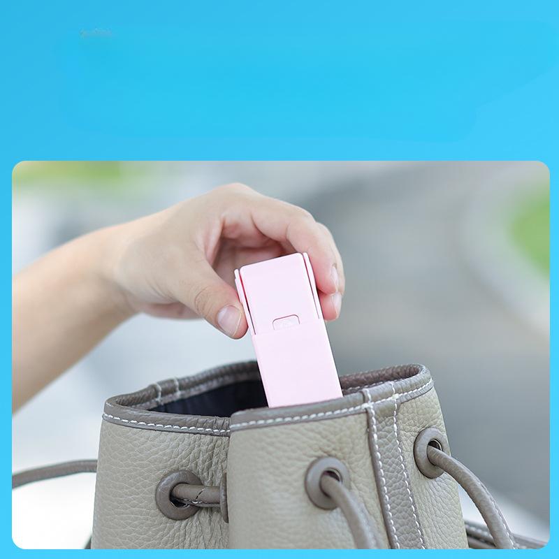 Pocket Folding Handheld Electric Fan Outdoor Portable Mini Fan Charging Style Summer Heat Dissipation and Cool Outdoor Product