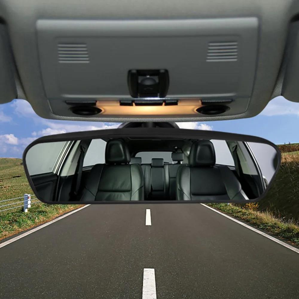 Universal Interior Rear View Mirror 360° Rotates Wide-angle Rearview Mirror Adjustable Suction Cup Car Rear Mirror Auto Parts