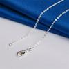 925 Sterling Silver Shiny Exquisite 3 Starfish Necklace Women Fashion Party Wedding Gift Jewelry