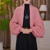 Høst/Vinter Casual Chic Strikket Sjal Cardigan Koselig Varm Stilig Omslagssjal for Kvinner