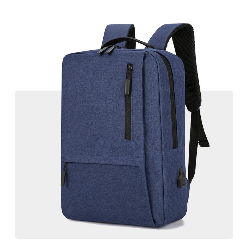 Backpack large capacity computer bag simple business multi-function usb charging backpack schoolbag men's