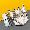 Chrome Metal self-luminous Transformers Decepticon Grille Emblem Car Grill Badge