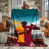 Galatasaray Ultra Soft Flannel Throw Blanket Warm Cozy Blanket for Bed Couch or outdoor best gift