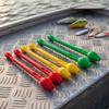 6PCS Red Yellow Green Fishing Dehooker Plastic Fishing Unhook Extractor  Fishing Accessories