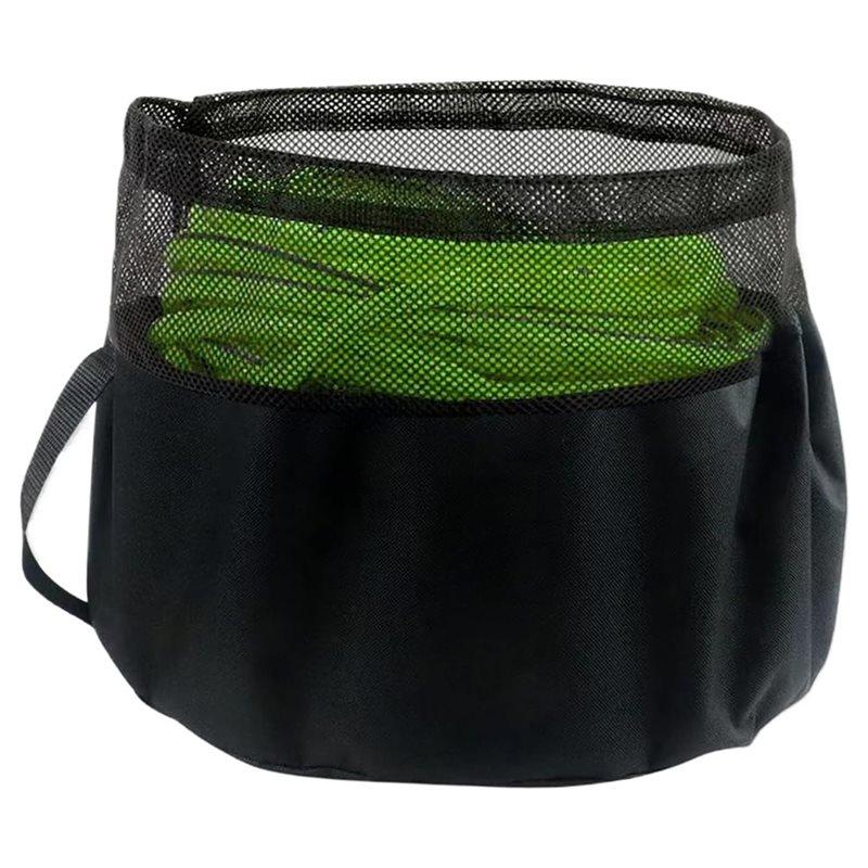 

A60ztruck Exhaust Hose Storage Bag, RV Equipment Storage Bag, Breathable Mesh Top Container, Outdoor Camping Storage.May чёрный