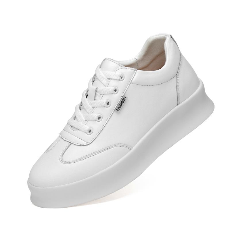 Mode Nieuwe Witte Heren Casual Sneakers Outdoor Platform Hardloopschoenen Ademende Heren Sportschoenen Lichte Wandelschoenen 10cm Hoger Makende Schoenen