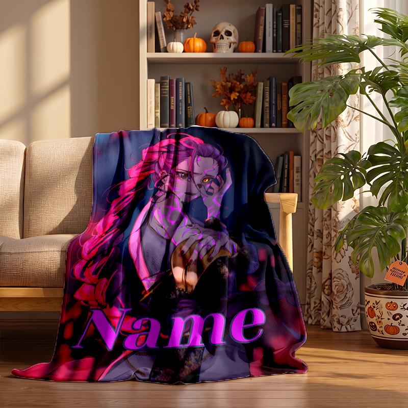 rumi Custom Flannel Blankets Soft Warm Cozy Throws for Home Decor Holiday Gifts