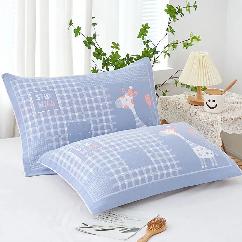 

Пара хлопковых наволочек, утолщенные бытовые наволочки, мягкие, приятные для кожи наволочки для студенческих общежитий