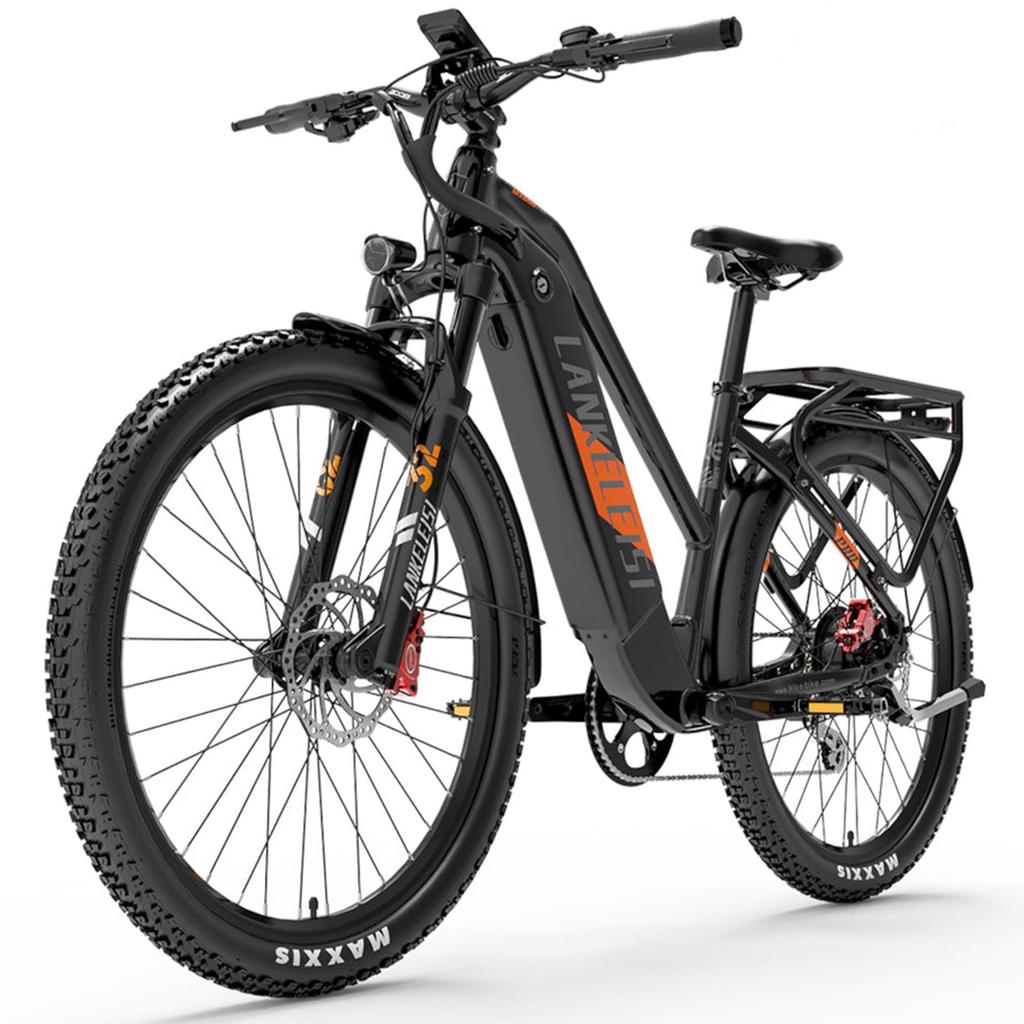 Electric Bicycle Lankeleisi 27.5" 500W Motor Adult Ebike 48V 20AH 7 Speed Load 150Kg Top Speed 40Km/h MX600 Pro
