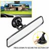 Car Truck Rear View Mirror Glass Suction Cup Stick On Interior Wide Universal