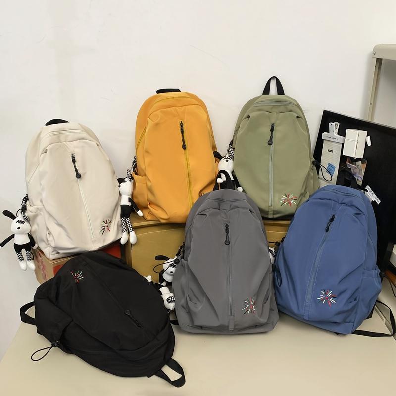 Студенческий легкий маленький рюкзак мужской рюкзак водонепроницаемая школьная сумка — фото 7