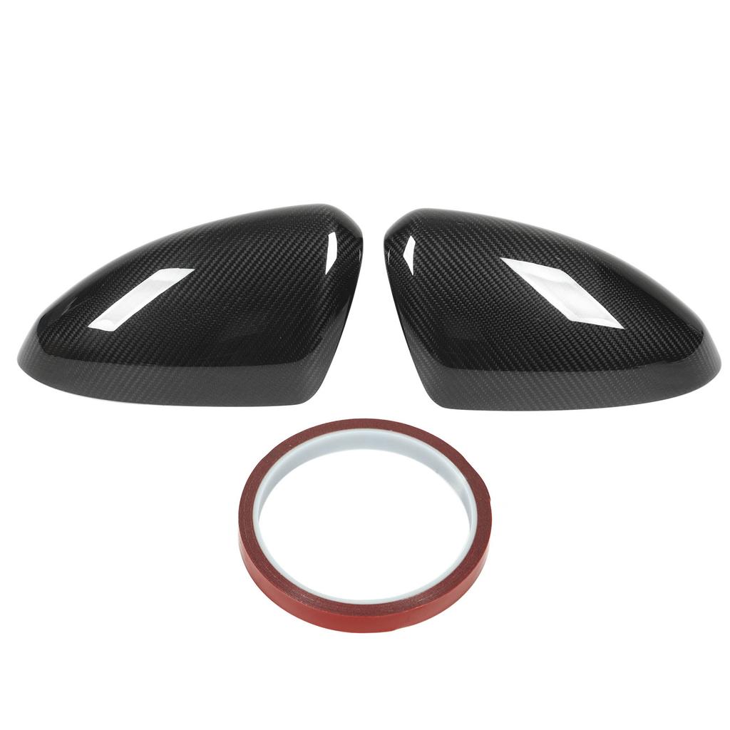 Seite Spiegel Abdeckungen 2PCs Carbon Fiber Rückspiegel Kappen Moulding Trim Ersatz für Subaru BRZ