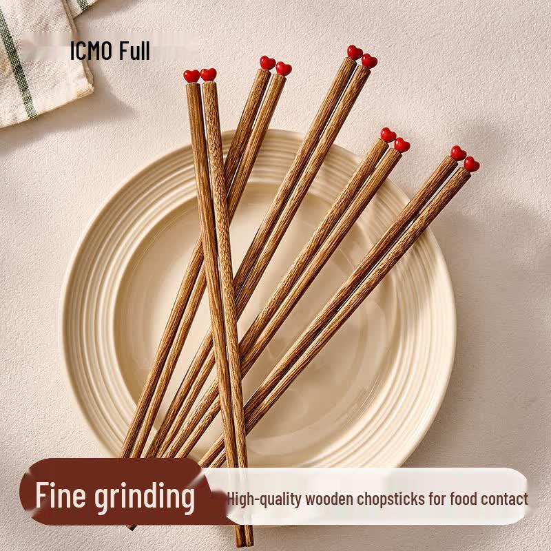 Kemmando Deep Carbonized Bamboo Chopsticks