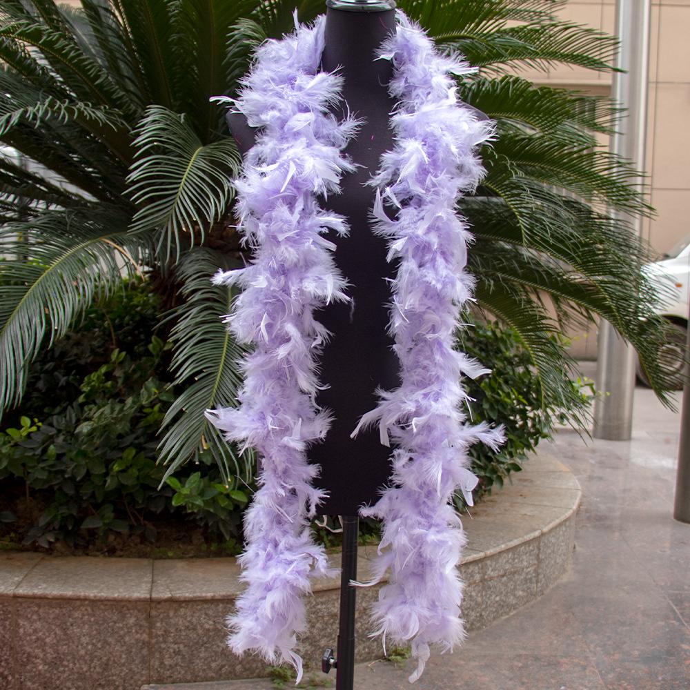 DIY 2Yards Fluffy Yellow Turkey Feather for Wedding Party Christmas Trees Decor Scarf 38-40g Marabou Boa Natural Plume Accessories