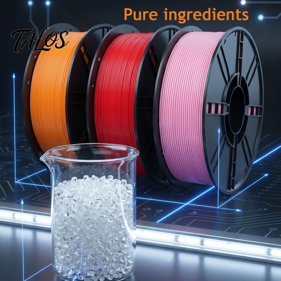 Low Warpage Filament Matte 3D Printer PLA Filament, 1.75mm 250g Spool, High Precision Printing for DIY Projects, Models and Crafts