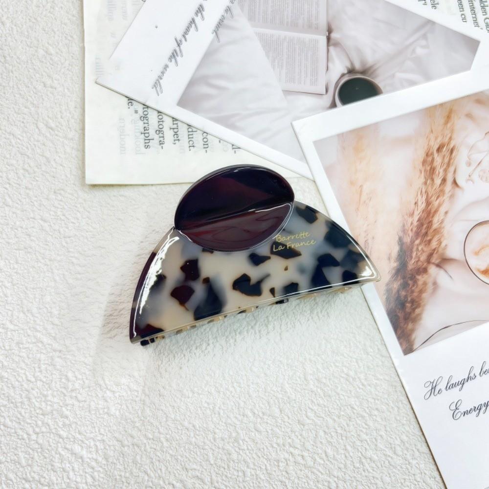 Vintage Hair Clip Acetic Acid Hair Claw Fashion Shark Clip  Girls
