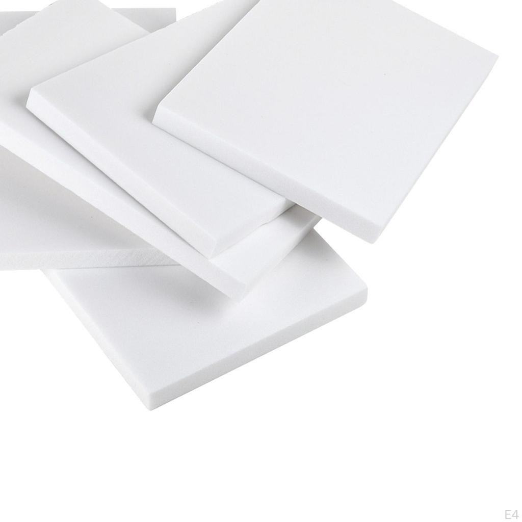 5 Foam Board Base for Diorama Projects, Rectangle Blocks Miniature Garden