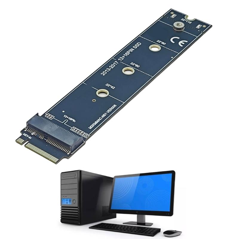 M.2 NVME SSDs Adapter Converters Card for 2013 2014 2015 2017 A1465 A1466 SSDs Accessories Kit