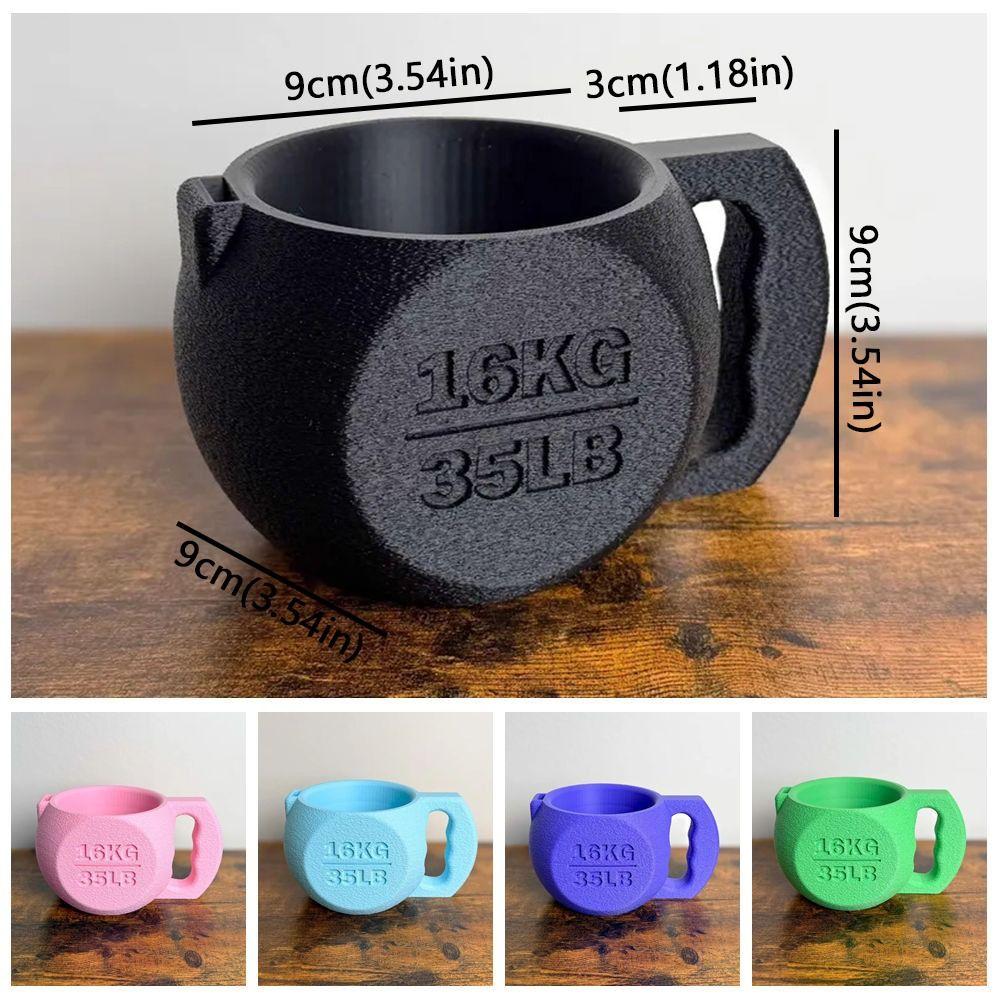 Heat Insulation Weight Lifting Ice Cream Cup Stand Gym Themed Frozen Dessert Sleeve  Beach
