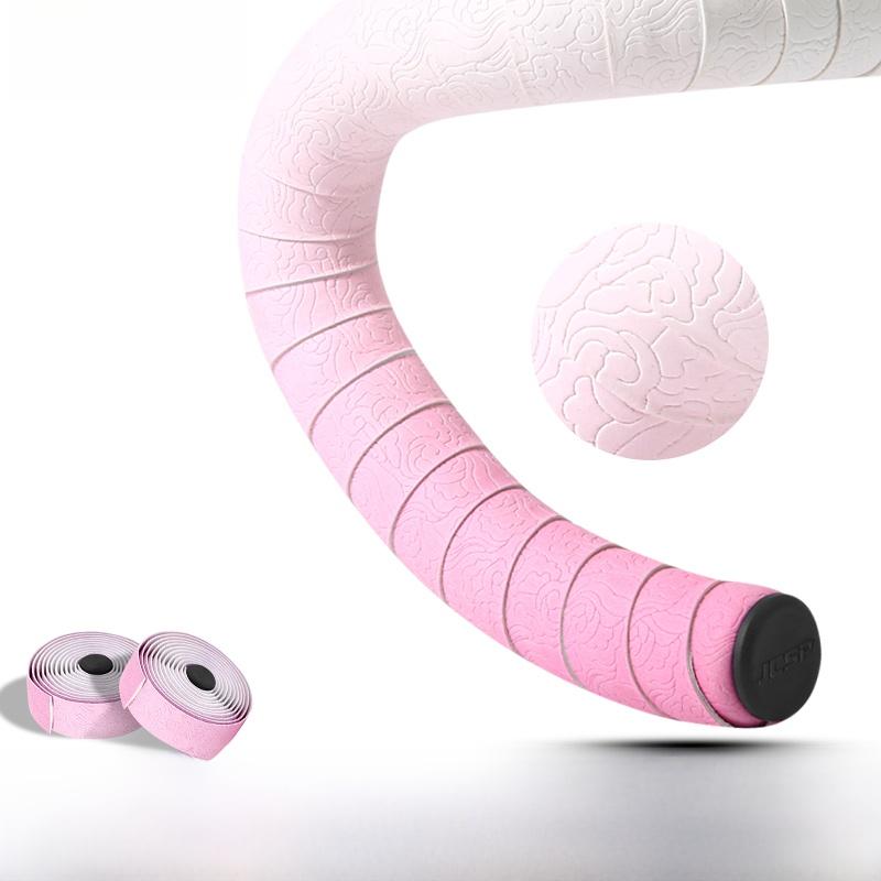 JcSp Road Bike Handlebar Tape with Mamba Pattern Anti-soiling Washable Breathable Anti-slip Wear-resistant Shock-resistant