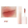 Lápiz labial Barro labial crema pequeña puré show blanco boca rojo caja ciega brillo labial mate