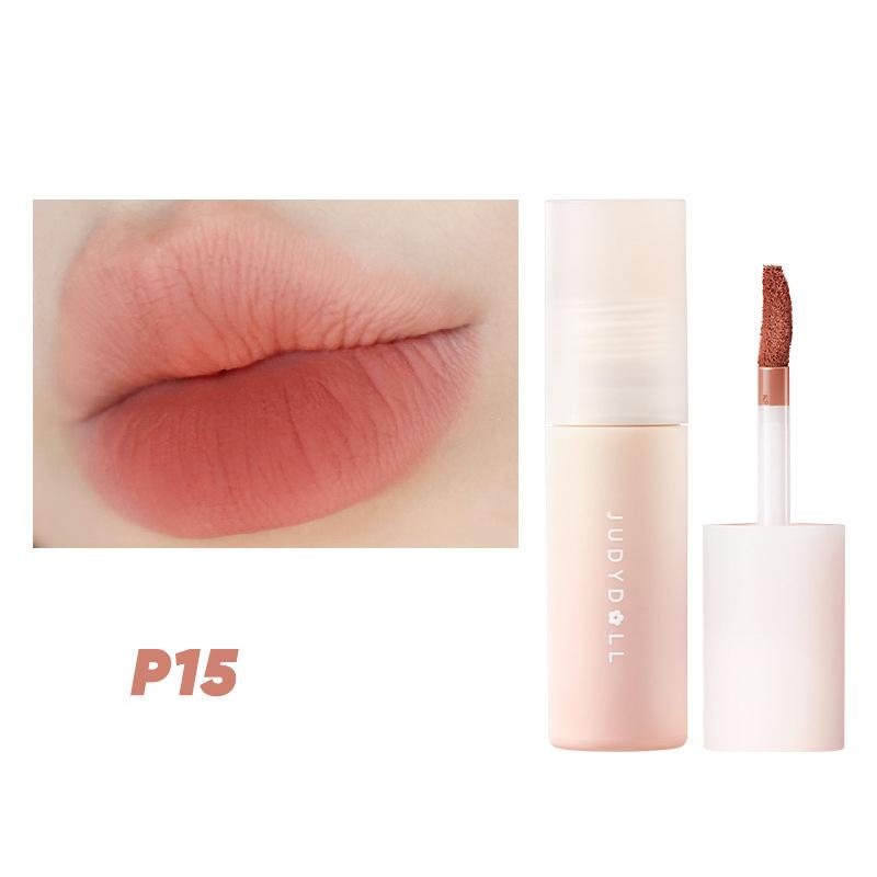 Lápiz labial Barro labial crema pequeña puré show blanco boca rojo caja ciega brillo labial mate