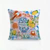 pc Pink  Blue Gingham Italy Themed Pillow Cover D DoubleSided Polyester Cushion Case Lobster  Lemon Nautical Decor Perfe