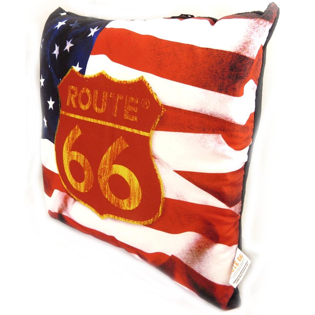 Les Trésors De Lily [L2230] - Decorative Cushion 'Route 66' Tutti Frutti