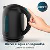Bouilloire électrique - Cecotec - Thermosense 180 Black - 1,7 L - 2200 W - Filtre anti-calcaire