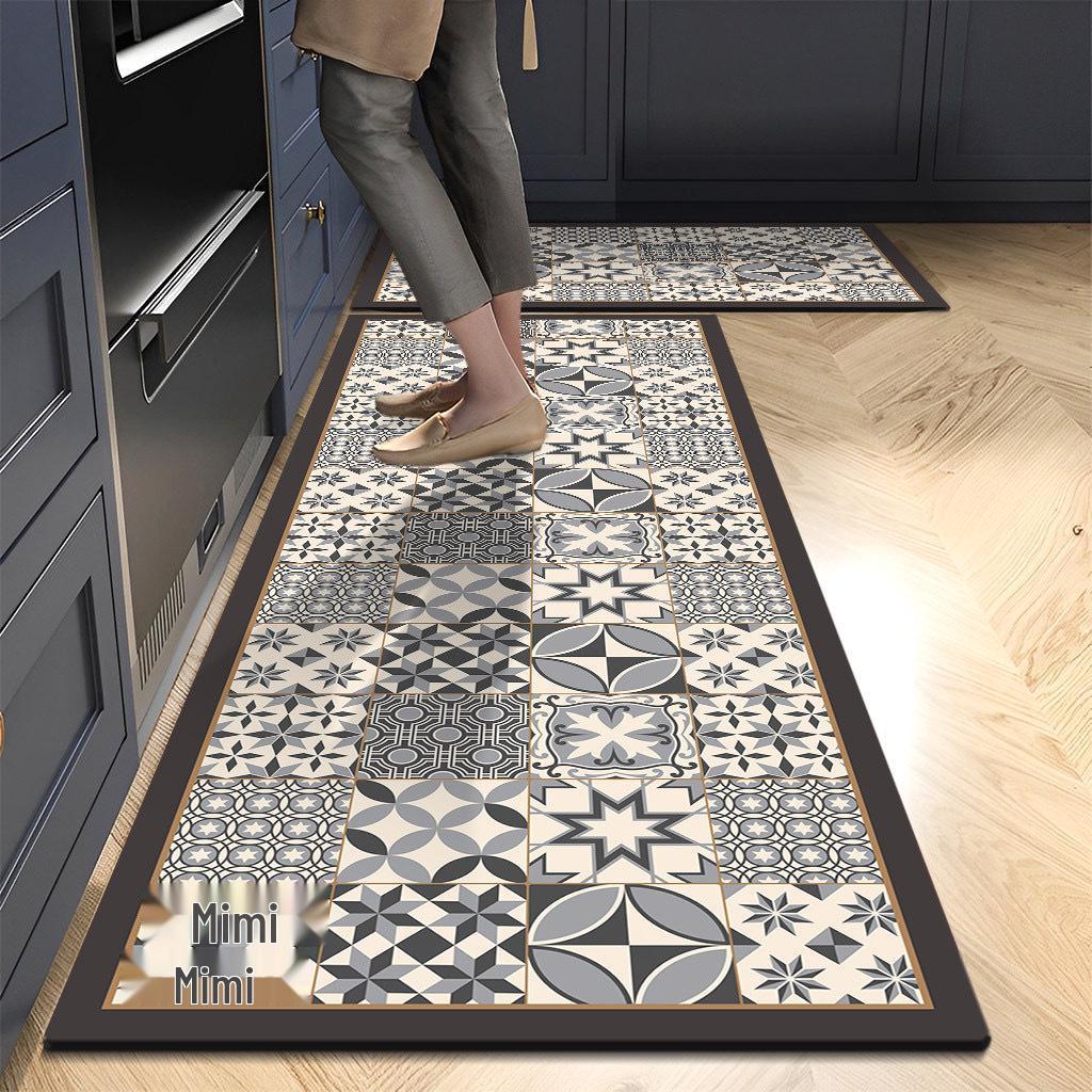 

Американський кухонний килимок: Водо- та маслопоглинаючий, стійкий до плям діатомовий килимок, легкий у догляді, не потребує прання, швидковисихаюча підкладка для ніг. 50cmx200cm - Thick, Soft, Anti-Skid