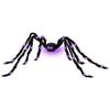 With LED Light Halloween Simulation Spider Plush Simulation Spider  Haunted House Decoration
