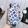 Lucky Blue Evil Eye Phone Case For iPhone 17 Air 16 15 Plus 11 14 Pro Max 13 Mini 12 7 8 + SE Pattern Art Customized Cover 17 Ai