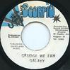 7inch Record GALAXY P  Grudge We Fah NONE Black Scorpio Jamaica Reggae Ska  Dub Used