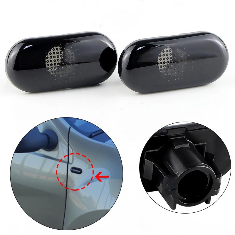 2xSide Marker Turn Signal Light Housing Shell For Renault Clio Trafic Kangoo Twigo Dacia Logan Duster Nissan Interstar Primastar