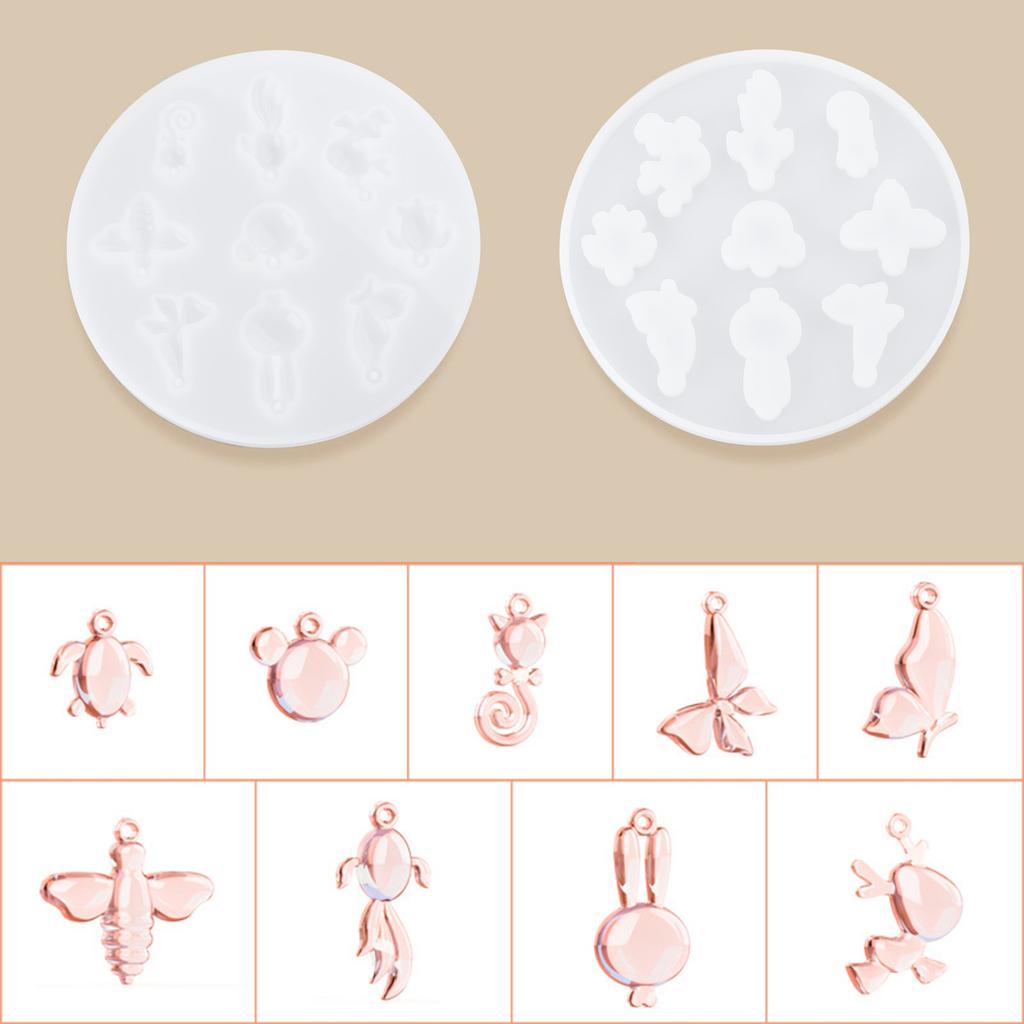 DIY Earrings Silicone Mold Epoxy Resin Ear Drop Molds Handmade Crafts Jewelry Making Tool Accessories Gift for Women