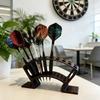 27 Slot Dart Board Holder Large Dart Cabinet With 27 Dart Slot Storage Darts Accessory For Dart Players And Collectors 1/2Pcs