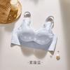 Side Bone Lace Without Steel Ring Soft Support Jelly Glue Breathable Hole Cup Bra Cover Gather New Products